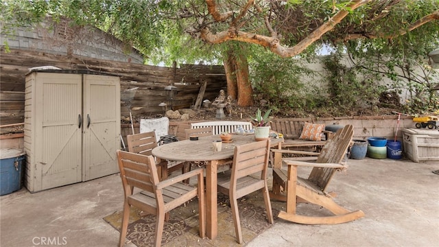 1104 W F St, Ontario, CA 91762 - view of patio / terrace with outdoor dining area