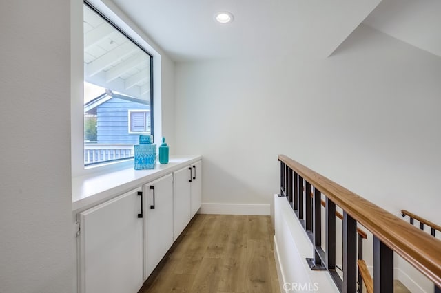 658 S Webster Ave Unit 4, Anaheim, CA 92804 - interior space with light wood-style flooring, recessed lighting, and baseboards