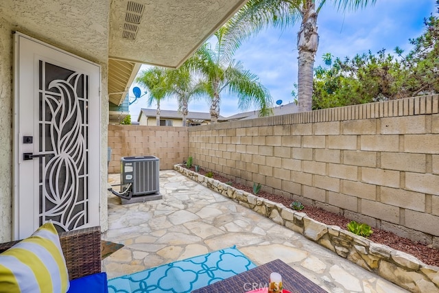 658 S Webster Ave Unit 4, Anaheim, CA 92804 - fenced backyard with a patio area and central AC unit