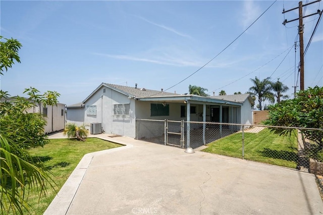 1254 Fieldgate Ave, Hacienda Heights, CA 91745 - back of property with a gate and stucco siding