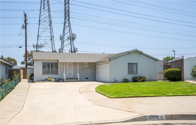 1254 Fieldgate Ave, Hacienda Heights, CA 91745 - ranch-style home featuring stucco siding, concrete driveway, and a garage