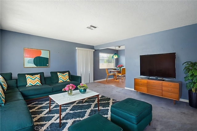 1254 Fieldgate Ave, Hacienda Heights, CA 91745 - living area with carpet and baseboards