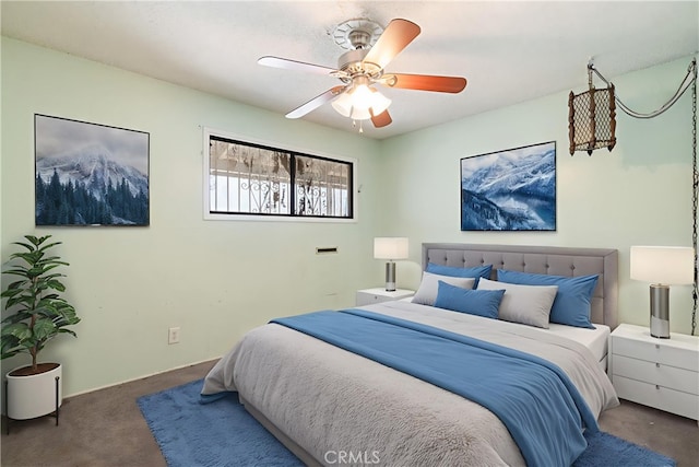1254 Fieldgate Ave, Hacienda Heights, CA 91745 - bedroom with carpet and a ceiling fan