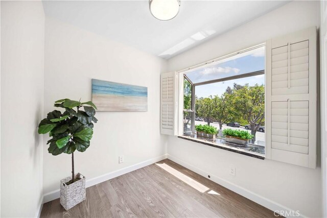24833 Nueva Vista Dr Unit 2, Laguna Niguel, CA 92677 - spare room with baseboards and wood finished floors