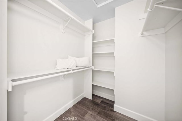 24833 Nueva Vista Dr Unit 2, Laguna Niguel, CA 92677 - spacious closet with dark wood-style floors