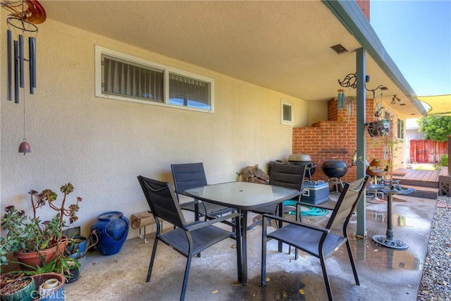 233 E Swift St, Orland, CA 95963 - view of patio / terrace featuring outdoor dining area