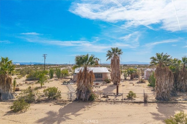 380 Mack Ln Unit 29, Palms, CA 92277 - view of yard with a mountain view