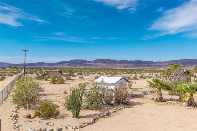 380 Mack Ln Unit 29, Palms, CA 92277 - view of mountain backdrop with a desert landscape and rural landscape