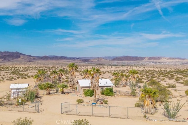 380 Mack Ln Unit 29, Palms, CA 92277 - view of mountain backdrop featuring a desert landscape and rural landscape