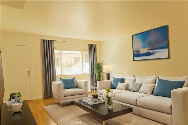 919 E Ln Palma Dr Unit 4, Inglewood, CA 90301 - living room with wood finished floors