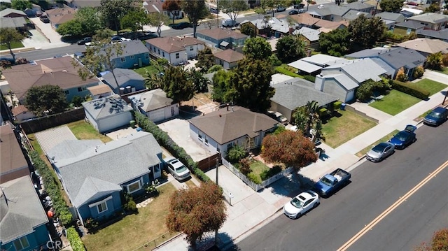 4024 W 166th St, Lawndale, CA 90260 - aerial view of property and surrounding area with nearby suburban area