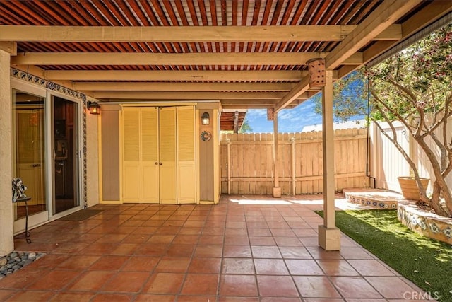 1256 Bostonia St Unit B, El Cajon, CA 92021 - fenced backyard featuring a patio