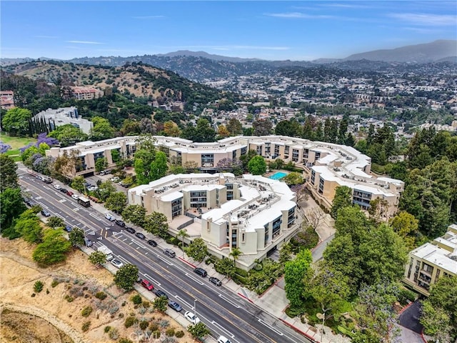 4499 Via Marisol Unit 105A, Los Angeles, CA 90042 - aerial view of a mountainous background