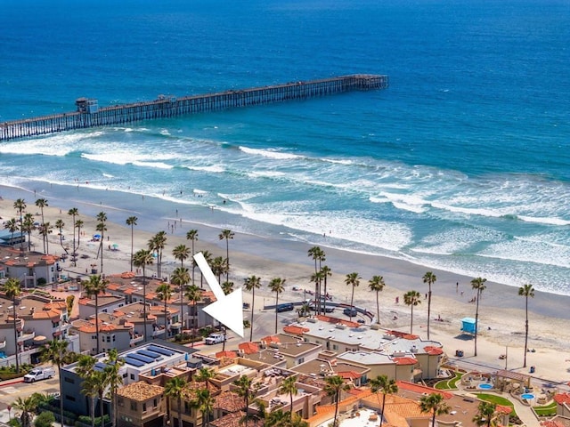 600 N The Strand Unit 3, Oceanside, CA 92054 - water view with nearby beach