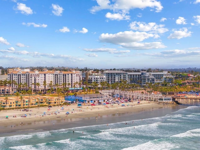600 N The Strand Unit 3, Oceanside, CA 92054 - aerial view of extended coastline