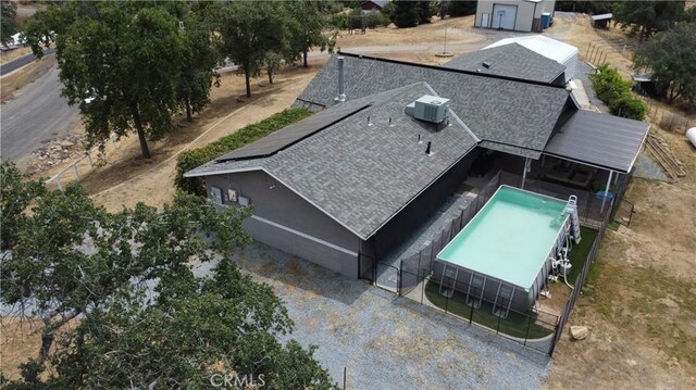 33708 Bronco Ln, Squaw Valley, CA 93675 - view from above of property