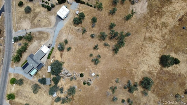 33708 Bronco Ln, Squaw Valley, CA 93675 - aerial view of property and surrounding area with rural landscape and a desert landscape
