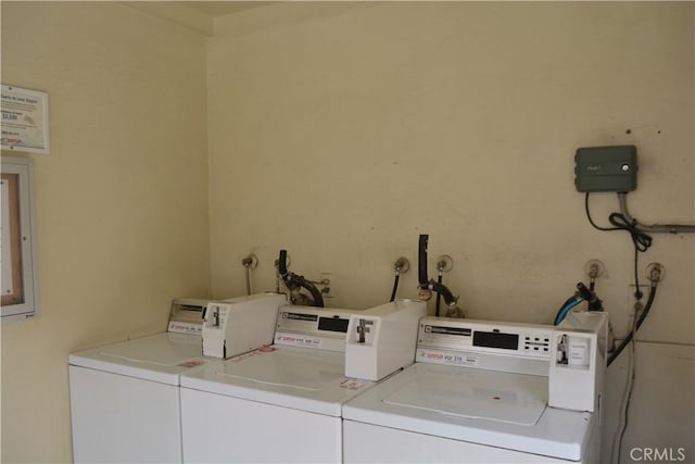 15351 Orange Ave Unit 25, Paramount, CA 90723 - shared laundry room with separate washer and dryer