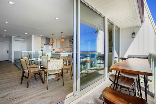 11938 Whitewater Ln, Malibu, CA 90265 - balcony with outdoor dining area