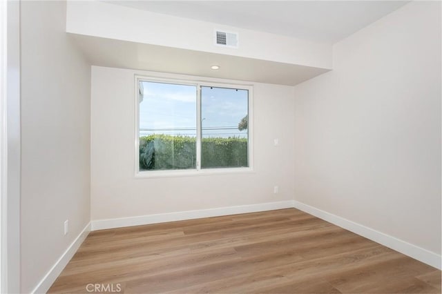 2145 Mcrae Dr, San Pedro, CA 90732 - unfurnished room featuring light wood-type flooring and baseboards