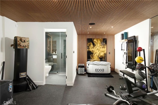 3863 Sherwood Pl, Sherman Oaks, CA 91423 - view of gym