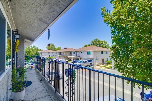 12158 Orange Crest Ct Unit 4, Lakeside, CA 92040 - balcony featuring a residential view