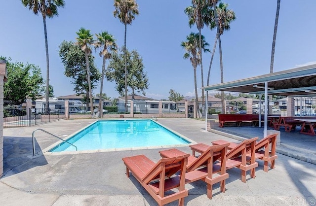 12158 Orange Crest Ct Unit 4, Lakeside, CA 92040 - community pool featuring a patio area