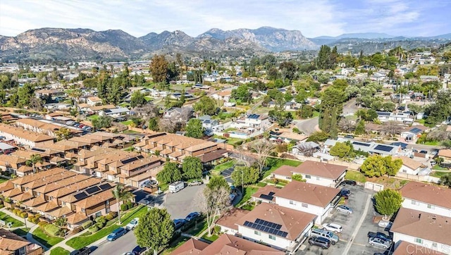 12158 Orange Crest Ct Unit 4, Lakeside, CA 92040 - aerial overview of property's location featuring mountains and nearby suburban area