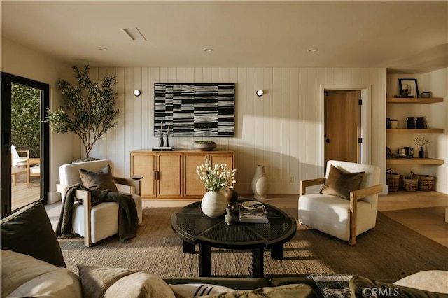 4522 Calhoun Ave, Sherman Oaks, CA 91423 - living room with wood finished floors