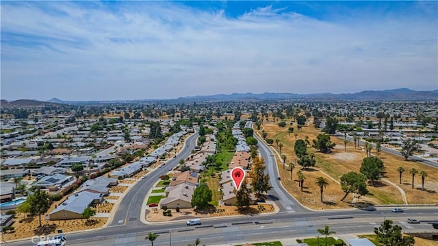 28030 Northwood Dr, Menifee, CA 92586 - aerial view of residential area with a mountain backdrop