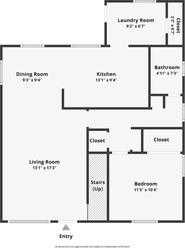 6082 Bannock Rd, Westminster, CA 92683 - floor plan / room layout