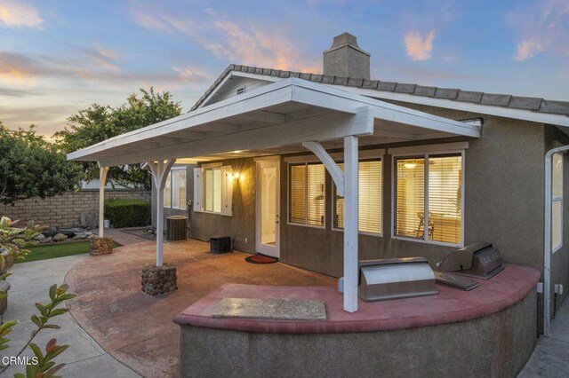 3806 Golden Pond Dr, Camarillo, CA 93012 - view of patio / terrace with cooling unit