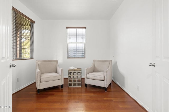 3806 Golden Pond Dr, Camarillo, CA 93012 - living area featuring wood finished floors and baseboards