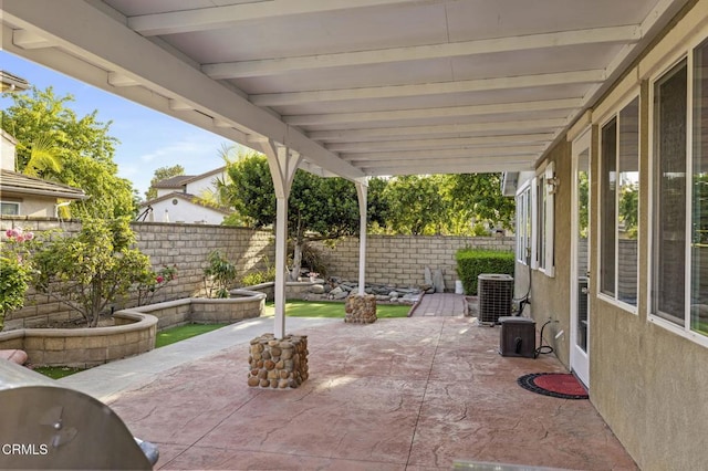 3806 Golden Pond Dr, Camarillo, CA 93012 - fenced backyard featuring central AC and a patio