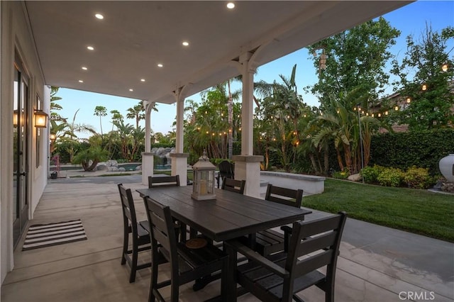 2229 N 3rd Ave, Upland, CA 91784 - view of patio / terrace featuring outdoor dining area