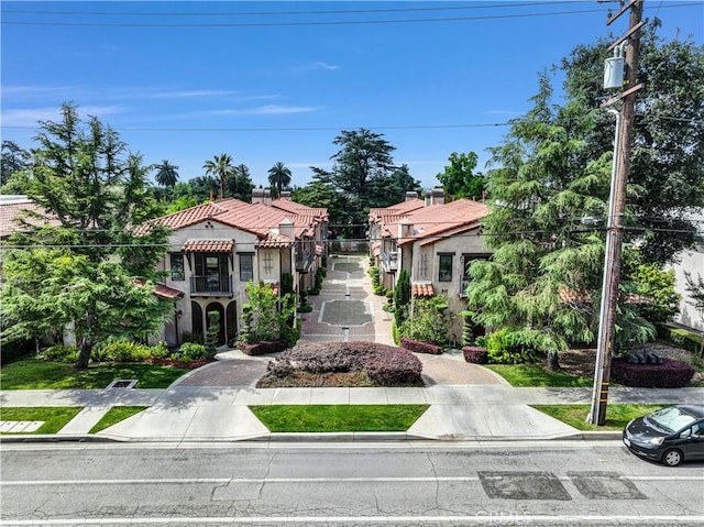 638 Sierra Madre Blvd Unit D, Sierra Madre, CA 91024 - mediterranean / spanish-style house featuring a tiled roof