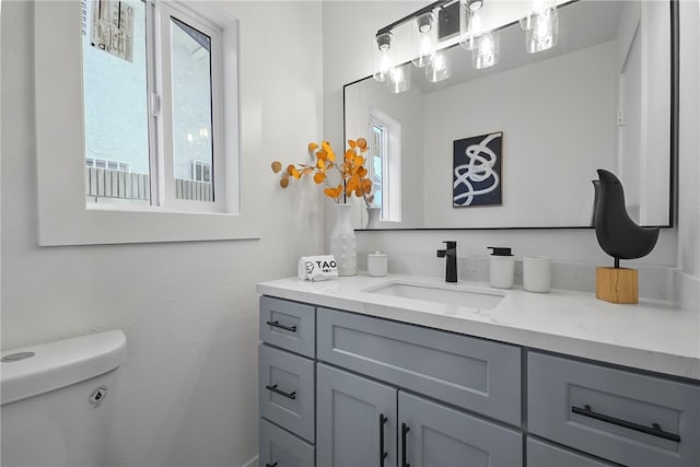 623 S Homerest Ave, Azusa, CA 91702 - half bath featuring vanity and toilet