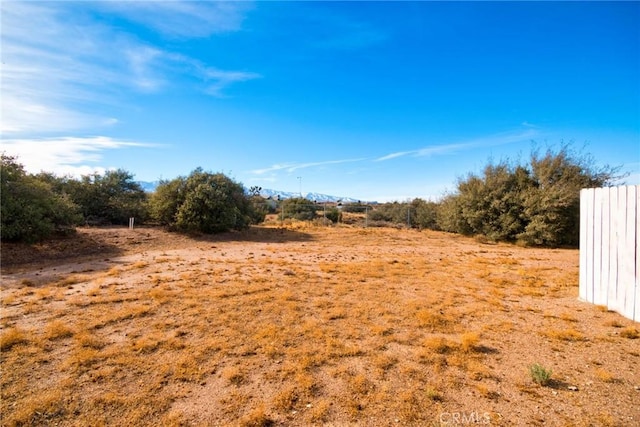9920 Sage St, Oak Hills, CA 92344 - view of yard with a view of countryside