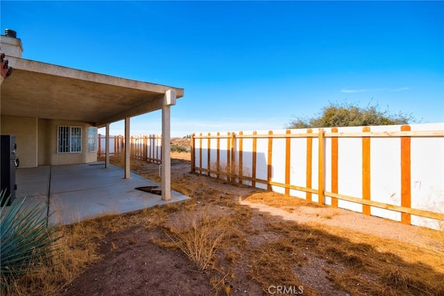 9920 Sage St, Oak Hills, CA 92344 - fenced backyard with a patio