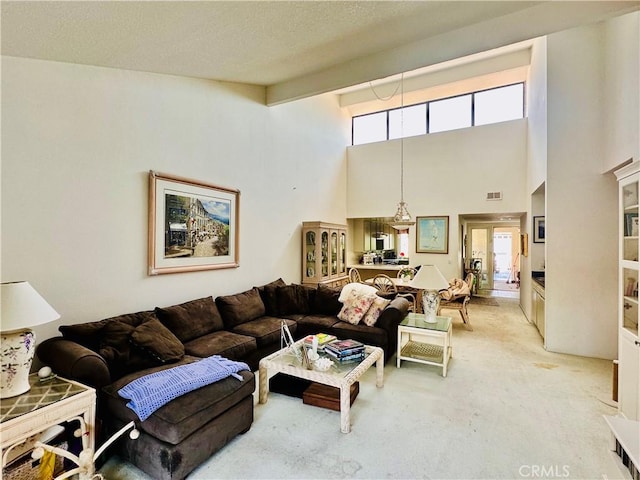 4 Camphor S, Irvine, CA 92612 - living room featuring light carpet and a high ceiling
