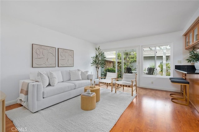 43 W Yale Loop Unit 29, Irvine, CA 92604 - living area with light wood finished floors