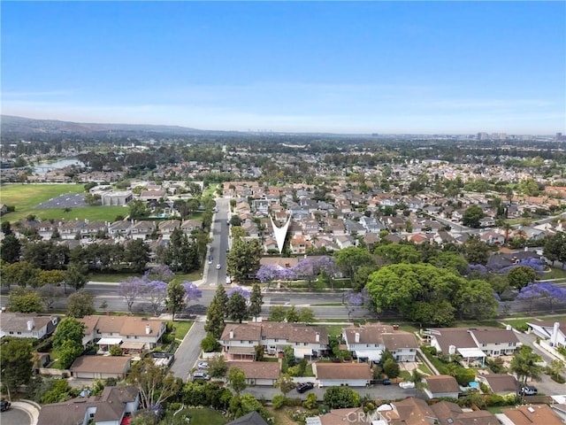 43 W Yale Loop Unit 29, Irvine, CA 92604 - aerial view of property and surrounding area featuring nearby suburban area