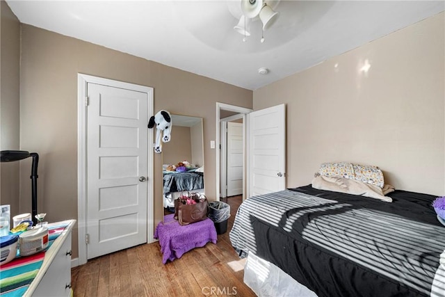 20927 Shearer Ave, Carson, CA 90745 - bedroom with wood finished floors and ceiling fan