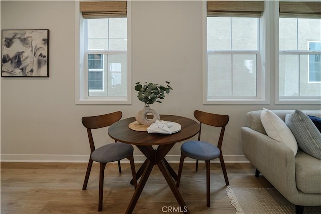 21 Welltree Way, Rancho Mission Viejo, CA 92694 - dining area with baseboards and light wood finished floors