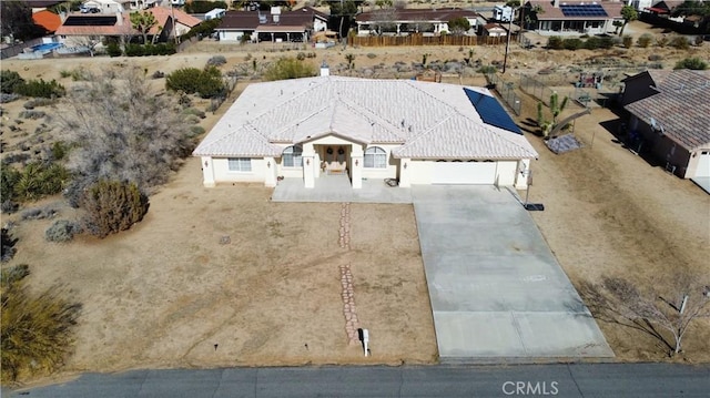 8843 San Diego Dr, Yucca Valley, CA 92284 - view from above of property
