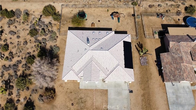 8843 San Diego Dr, Yucca Valley, CA 92284 - view from above of property