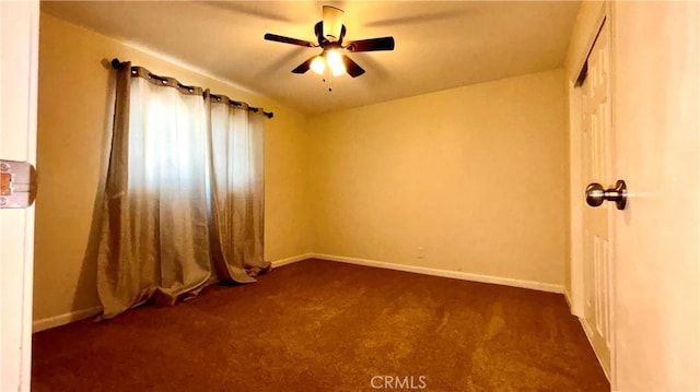2051 6th Ln, Big Bear, CA 92314 - carpeted spare room with a ceiling fan and baseboards