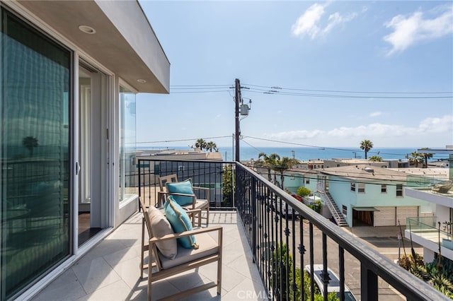 420 34th St, Manhattan Beach, CA 90266 - balcony featuring a water view