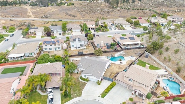 26146 Deer Run St, Menifee, CA 92584 - view of property location with a pool and nearby suburban area