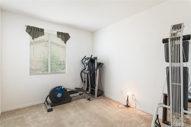 26146 Deer Run St, Menifee, CA 92584 - exercise room with carpet flooring and baseboards